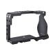 DSLR Camera Rabbit Cage Universal for Sony A6 Series Aluminum Alloy Cage Handheld Stabilizer Photography Bracket  black