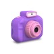 Digital Camera 4000w Front Rear Dual Lens Mini Video Photo Slr Cameras Cartoon Toy Blue