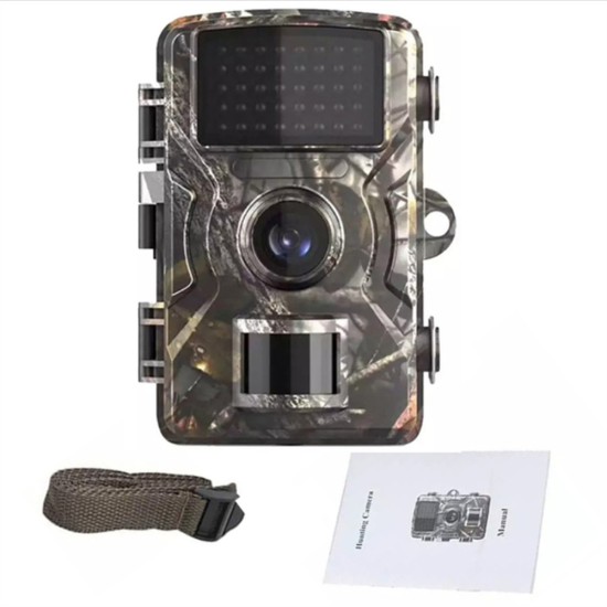 Dl001 Hunting Trail Camera 16MP 1080p HD Wildlife Scouting Camera With 12m Night Vision Motion Sensor Ip66 Waterproof