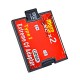 Dual Micro SD SDHC SDXC TF to CF Card Holder MicroSD Card Adapter Reader to Compact Type I Flash Card Reader