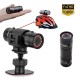 F9 Small Action Camera HD 1080p Waterproof Mini Outdoor Bike Motorcycle Helmet Sports Action Camera Video Dv Camcorder Car Recorder black