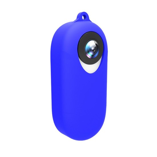 For insta360 GO Accessories Silicone Camera Cover Lens Protector Case Anti-shake Cameras Shell Accessories blue