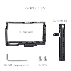 Full Camera Cage for BMPCC 4K/6K Camera Accessories