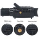 HD Infrared Night Vision Device 5x Digital Zoom Telescope Camera for Outdoor Travel Camping Photography Black