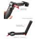 Handle Stabilizer for RONIN S / CRANE 2 Lifting Handle Pot Handheld Extension Kits Outdoor Adjustable Angle Folding Handle