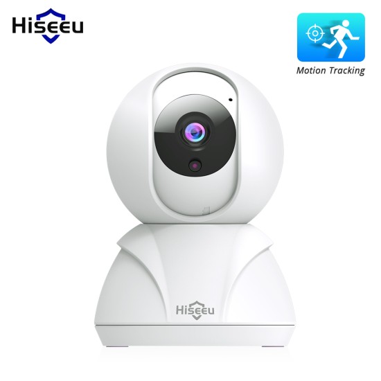 Hiseeu 720P / 1080P Home Security IP Camera Wireless Smart WiFi Camera Audio Record Baby Monitor HD Mini CCTV Camera UK plug