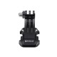 J-shaped Helmet Base Mount Adapter for GoPro HERO5 /4 Session /4 /3+ /3 /2 /1 Accessaries black