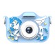 Kids Mini Camera 2.0ips Display Hd Digital Camera Cartoon Educational Toy 800w Single Camera Blue