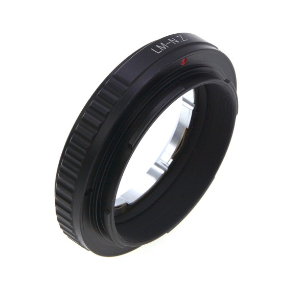 LM-Z Lens Mount Adapter Ring for Leica M LM Zeiss M VM Lens to Nikon Z7 Z6 Camera Body Adaptor black