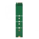 M.2 SSD Key B Slot to B+M Interface Adapter Test Protection Card B+M key M.2 Male to Female Slot Extension Board Adapter green