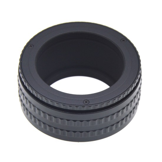 M42 to M42 Mount Lens Adjustable Focusing Helicoid Macro Tube Adapter 25-55mm black