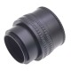 M42 to M42 Mount Lens Adjustable Focusing Helicoid Macro Tube Adapter 25-55mm black