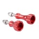 Metal Thumb Knob Stainless Bolt Nut Aluminum Alloy Screw Set For GoPro Osmo Hero Accessory  Red