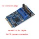 Mini PCI-E to 19-pin USB 3.0 Mini Expansion Card MINI PCIE to 20PIN/19Pin USB3.0 Adapter