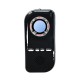 Multi-funcion Camera Search Detector Hotel Monitoring Anti-sneak Detector Burglar Alarm Compass Navigation black