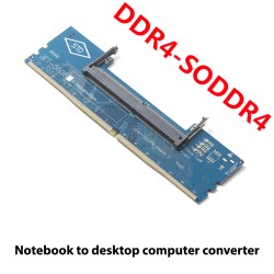 Notebook DDR4 RAM Desktop Adapter Tester Notebook DDR4 Memory Card Generation Test Card Dedicated blue