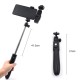 OSMO Pocket Selfie Stick Bluetooth Multifunctional Extendable Tripod with Wireless Remote Selfie Stick for DJI OSMO Pocket as shown