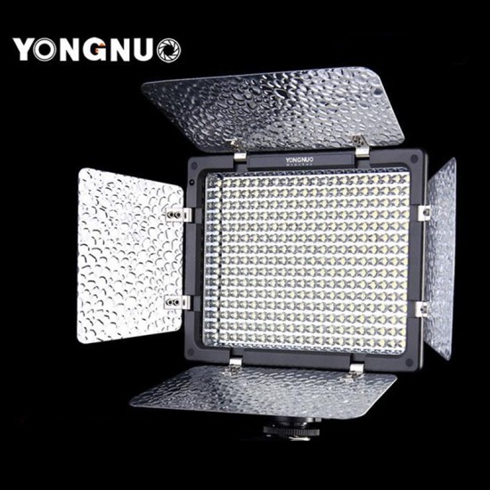 Original YONGNUO YN-300 LED Camera Video Light Lamp Illumination Dimming Photography Light for Canon Nikon Camera  UK plug