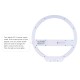 Original YONGNUO YN128 Selfie Ring Light Camera Photo Studio Phone 128 LED Ring Light 3200-5500K Photography Dimmable Ring Lamp  Pink