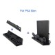 PS4 PS4 Pro PS4 Slim Dual Controller Charging Station with Cooling Fan for Sony Playstation 4 Dualshock 4 Pro Game Console black