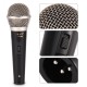 Professional Handheld Wired Dynamic Microphone Clear Voice for Karaoke Vocal Music Performance black_YS-226