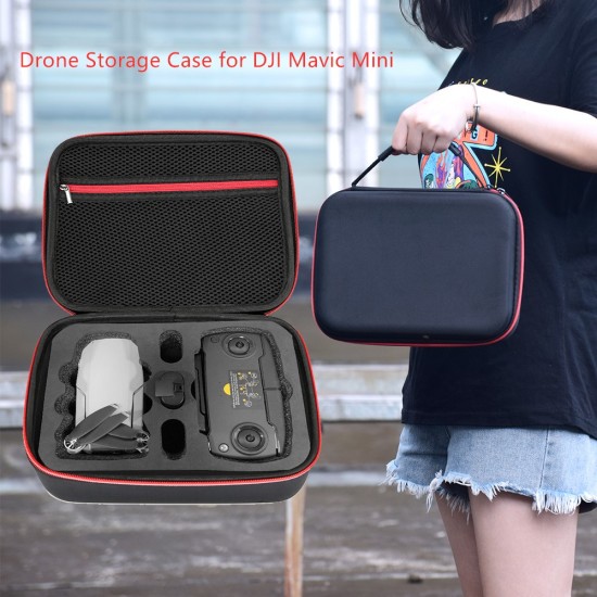 RC Drone Storage Case for DJI Mavic Mini Portable Handbag Carrying Case Mini Remote Control Airplane Accessories black