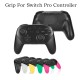 Replacement Grip for Switch Pro Bluetooth Wireless Controller Nintend Switch Pro Controller Remote Gamepad  green