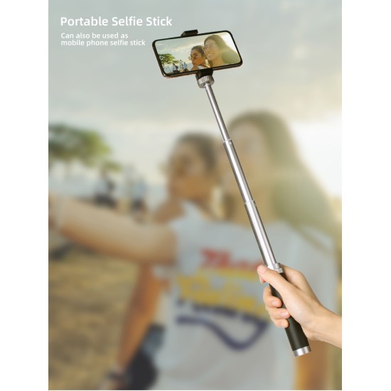 Selfie Stick Extension RodAluminum Alloy Sports Camera Accessories for Gopro 9 Om4 Titanium