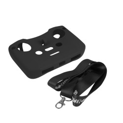 Silicone Protective Cover with Remote Controller Strap Protective Sleeve For DJI Mavic Air 2 Drone Accessories black