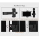 Smartphone Fixing Bracket Clamp Extending Rod Tripod for DJI OSMO POCKET Mobile phone bracket + (aluminum alloy) tripod + extension rod