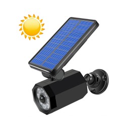 Solar Simulate Camera Outdoor Waterproof Security Sensor LED Wall Light