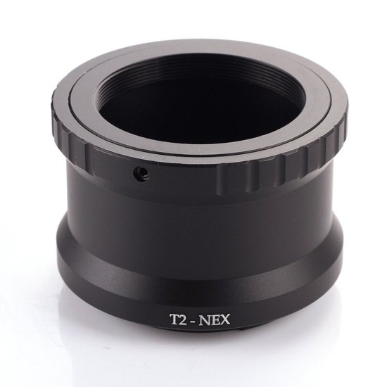 T Lens For Sony E Mount Adapter Ring Telescope Head for T2 Nex-7 3n 5n A7 A7r Li A6300 A6000 Y Camera black