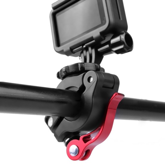 Universal Metal Bike Bicycle Holder Clip Bracket for Sports Camera black