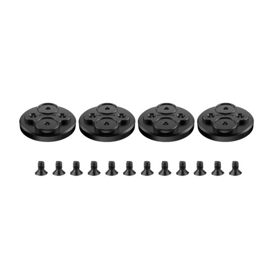 Upgraded Motor Covers Scratch-proof Propellers Block-up Protective Aluminum Alloy Motor Cover for Mavic Mini Drone black