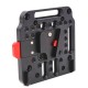 V Lock Plate Assembly Kit with Female V-Dock Male V-Lock Compatible with DJI Ronin M MX for V-Mount Battery  black