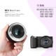 VELEDGE 32MM F1.6 Large Aperture Manual Prime Fixed Lens APS-C for Sony E-Mount Digital Mirrorless Cameras NEX 3 NEX 3N NEX 5 NEX 5T NEX 5R NEX 6 7 A5000, A5100, A6000, A6100,A6300 A6500 black