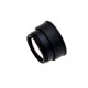 Viewfinder 1.08-1.62X Zoom Magnifier Eyepiece Adjustable Eyecup Magnifying For Canon Nikon Olympus Pentax Sony Fujifilm Samsung Minolta black