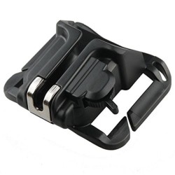 Waist Belt Strap Quick Release Mount Buckle Hanger Holder Clip for DSLR Camera black