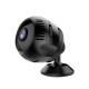 Wireless High-definition Mulitifunction Network Monitor Wide-angle Wifi Watch Camera black