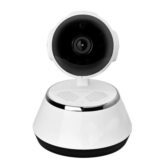 Wireless IP Camera - 1/4-Inch HD CMOS, 720p, SD Card Recording, App Support, Night Vision, IR Cut, Motion Detection, WiFi, PTZ