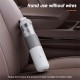 20000pa Powerful Car Vacuum Cleaner Visual Cup Portable Handheld Powerful Suction Vacuum Cleaner White Orange