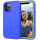 6.1" Shockproof Soft Silicone Case for iPhone 12 iPhone 12 Pro360 Silicone Protect Cover black