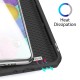 DUX DUCIS For Samsung A51 Leather Mobile Phone Cover Magnetic Protective Case Bracket with Card Slot Dark green