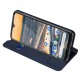 DUX DUCIS for Nokia 5.3 Leather Mobile Phone Cover with Bracket Card Slot Magnetic Protective Case blue