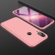 For HUAWEI NOVA 3 3 in 1 360 Degree Non-slip Shockproof Full Protective Case Rose gold