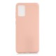 For Samsung A01/ A11/A21/A41/A51/A71/A81/A91 Mobile Phone Case Lovely Candy Color Matte TPU Anti-scratch Non-slip Protective Cover Back Case 6 light pink