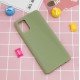 For Samsung A01/ A11/A21/A41/A51/A71/A81/A91 Mobile Phone Case Lovely Candy Color Matte TPU Anti-scratch Non-slip Protective Cover Back Case 10 beans green