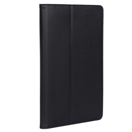 For Samsung TAB A 10.1 T510 T515 2019 Retro PU Leather Protective Hand Support Tablet Case with Card Position Bracket  black_Samsung TAB A 10.1 T510 T515 2019