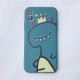 For VIVO Y66/Y67/Y91/Y95/Y93/Y97/V15/S1/Y83/Y85/Z3/Z3I/V11I/Z5X/Z1 Pro TPU Cellphone Case Shell Dinosaur Back Cover blue