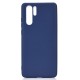 HUAWEI P30 pro Lovely Candy Color Matte TPU Anti-scratch Non-slip Protective Cover Back Case Navy